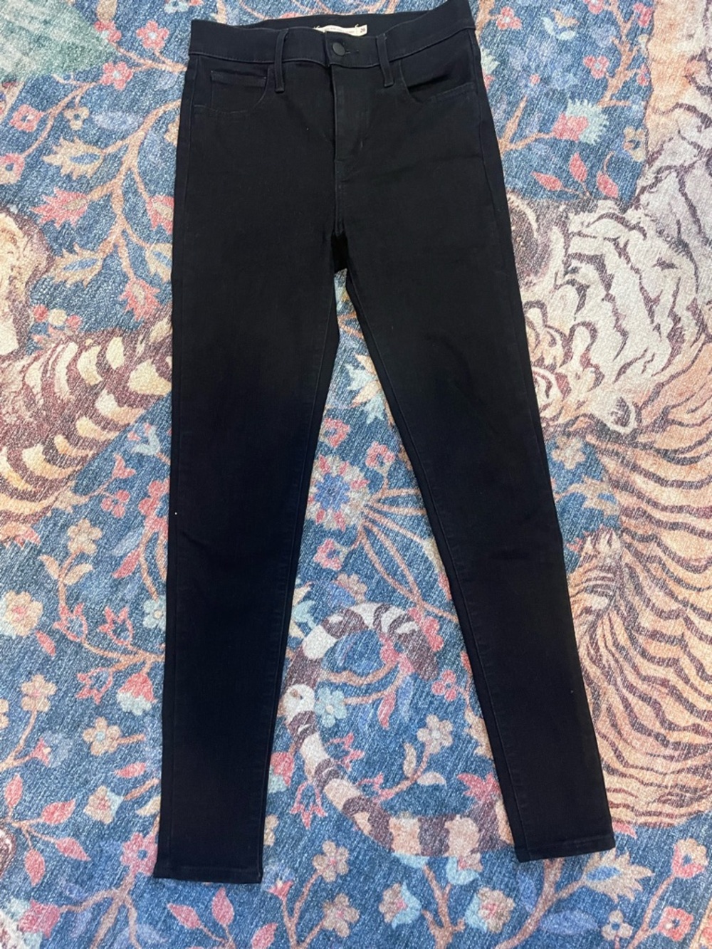 Levi's Black Women's Skinny Jeans - High Rise Stretch